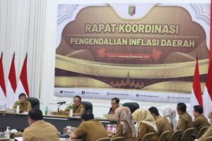 Gubernur Arinal Pimpin Rapat Persiapan Pengarahan Presiden RI terkait Pengendalian Inflasi Daerah dan Aksi Afirmasi BBI