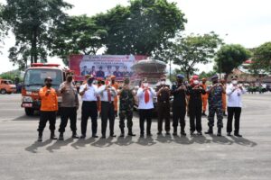 Walikota Eva Dwiana Pimpin Apel Kesiapsiagaan Penanggulangan Bencana