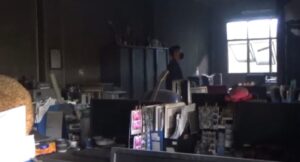Ruang Arsip Kantor Pajak Lampura Terbakar, Di duga Sengaja di bakar Orang Tidak Di Kenal