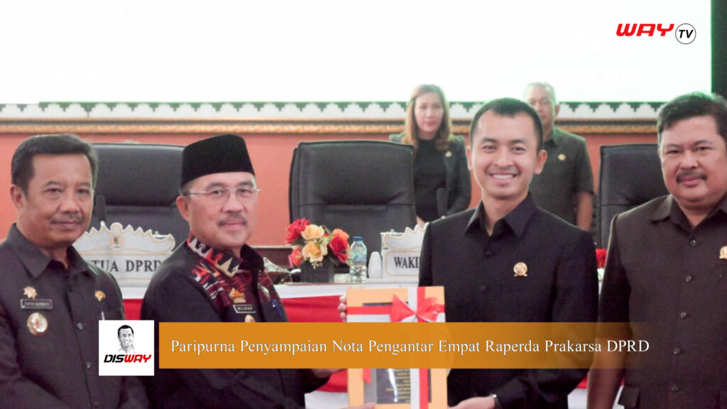 DPRD Pesawaran Gelar Paripurna Penyampaian Nota Pengantar Empat Raperda Prakarsa DPRD Tahun 2025