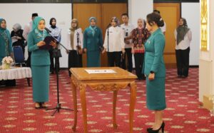 Purnama Wulan Sari Mirza Lantik Ketua TP-PKK dan Ketua Tim Pembina Posyandu Kabupaten Lampung Selatan