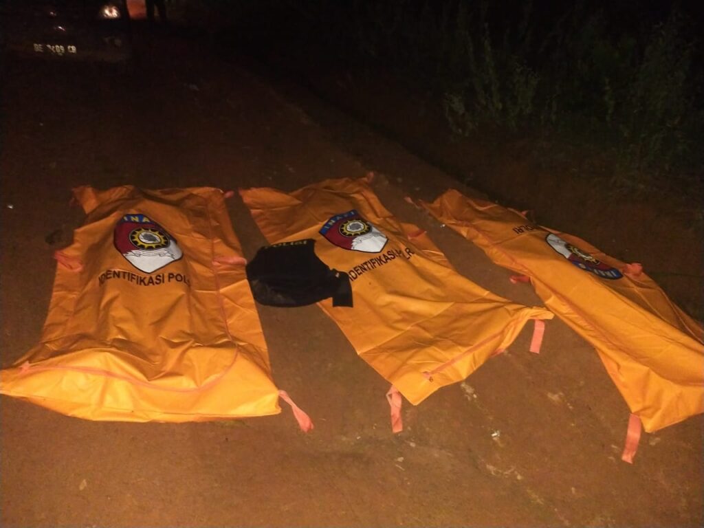 Berduka, Tiga Anggota Polres Way Kanan Gugur Saat Bertugas Gerebek Judi Sabung Ayam
