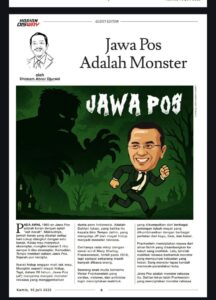 JAWA POS ADALAH MONSTER