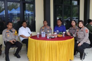 Polres Pesawaran Bersama Polda Lampung Gelar Gerakan Pangan Murah, Salurkan 2 Ton Beras untuk Warga