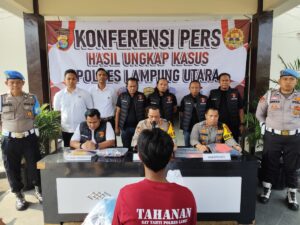 Gerak Cepat Satreskrim Polres Lampura Amankan Pelaku Pembunuhan Wanita Muda: Ini Motif nya!