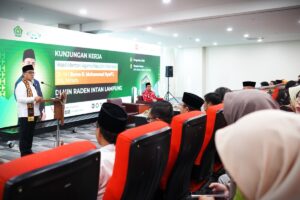 Kunker ke UIN RIL, Wamenag Dorong UIN Berikan Sumbangsih Pemikiran Strategis bagi Bangsa