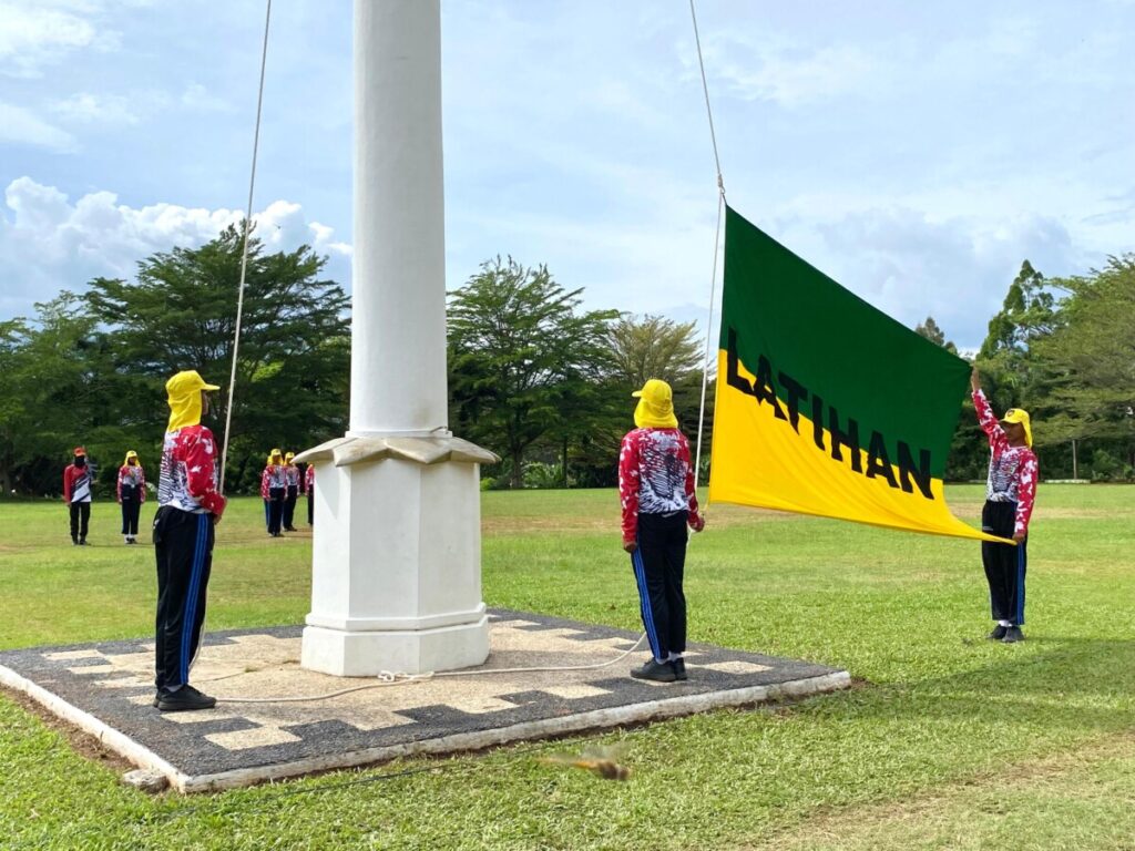 30 Anggota Paskibraka Pesawaran Jalani Latihan Intensif, Siap Kibarkan Merah Putih di HUT RI ke-80
