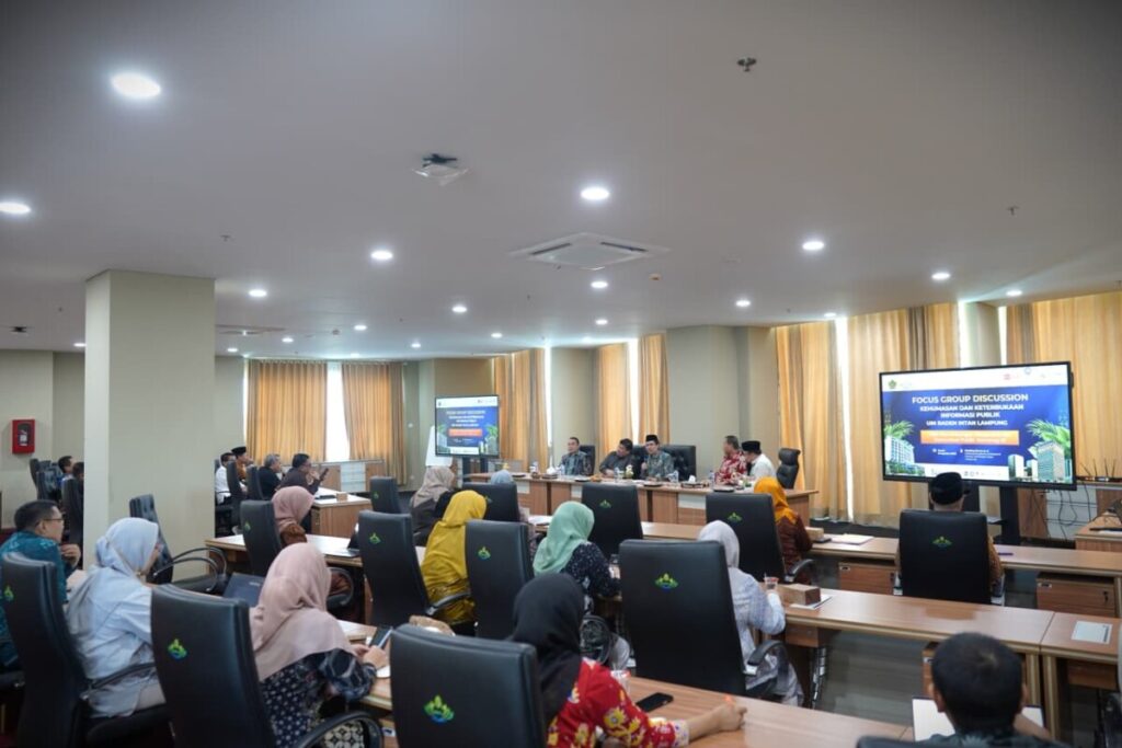 Kuatkan Tata Kelola Informasi, UIN RIL Gelar FGD Kehumasan dan KIP