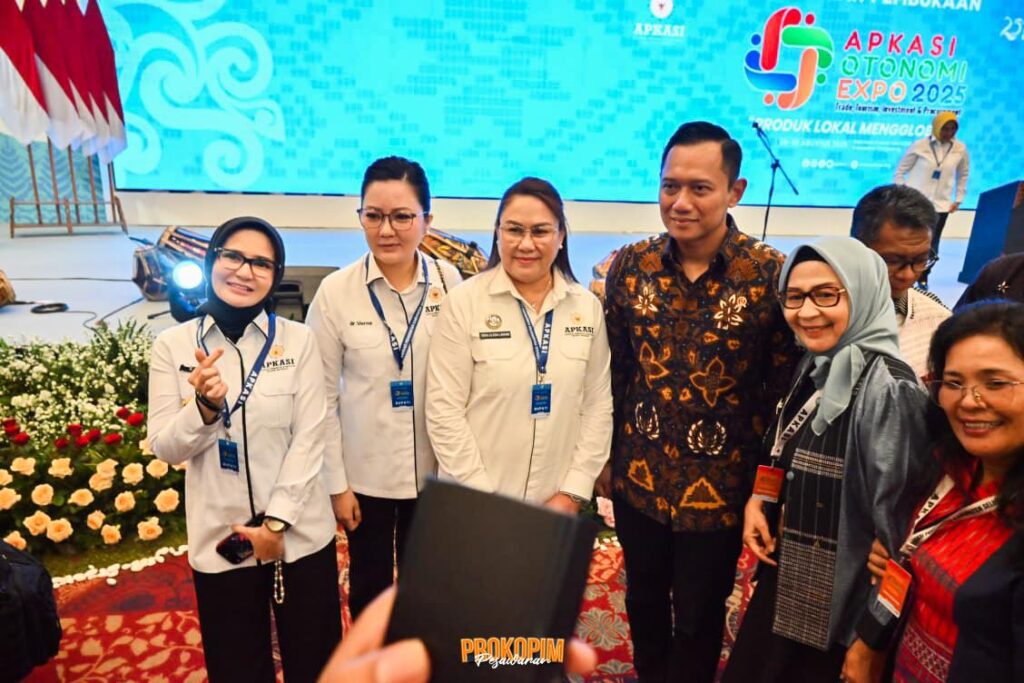 Bupati Pesawaran Nanda Indira Hadiri Event Nasional Apkasi Otonomi Expo 2025