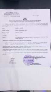 Telah Hilang 1 Buah STNK Honda Scoopy Tahun 2020. BE 2334 AEG