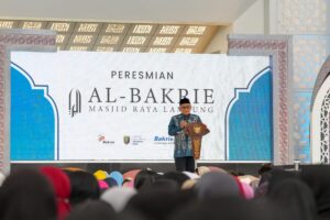 Peresmian Masjid Raya Al-Bakrie Dihadiri Tokoh Nasional dan Ribuan Jamaah