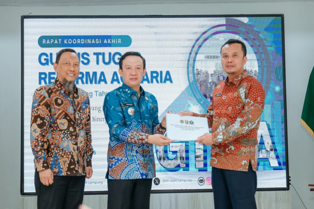 Pemprov Lampung Dorong Reforma Agraria Jadi Pilar Ekonomi Berbasis Desa