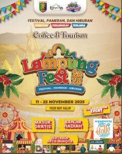 Lampung Fest 2025 Hadir di November, Tanpa APBD Andalkan Kolaborasi Komunitas