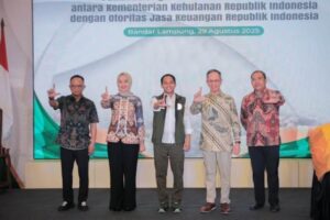 Lampung Jadi Provinsi Pertama Proyek Percontohan Nilai Ekonomi Karbon Perhutanan Sosial di Indonesia