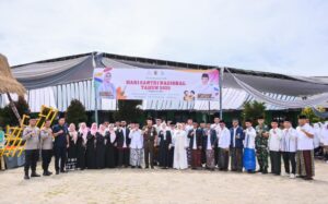Bupati Pesawaran Ajak Santri Jadi Pelopor Peradapan Dunia Di Peringatan Hari Santri Nasional