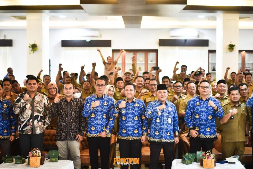 Rakor Kepala Desa se-Kabupaten Pesawaran Perkuat Sinergi Pemerintah Daerah dan Desa