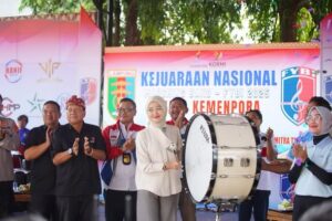 Kejurnas Marching Band FYBI 2025 Resmi Dibuka, Wagub Jihan Nurlela: Satukan Semangat, Disiplin, dan Kreativitas