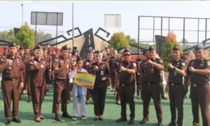 Kajari Pesawaran Apresiasi Atlet Muda Berprestasi, Muhammad Gibran Wicaksono Raih Emas Di Kajati Lampung Cup 1 2025