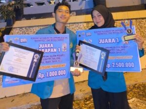 Mahasiswa UM Kalianda Borong Gelar Juara di Lamsel Research 2025