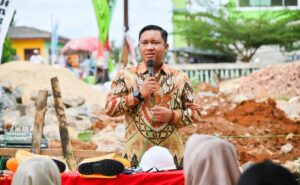 Ekonomi Desa Siap Tumbuh, Wabup Anton Letakan Batu Pertama Koperasi Merah Putih Kedondong