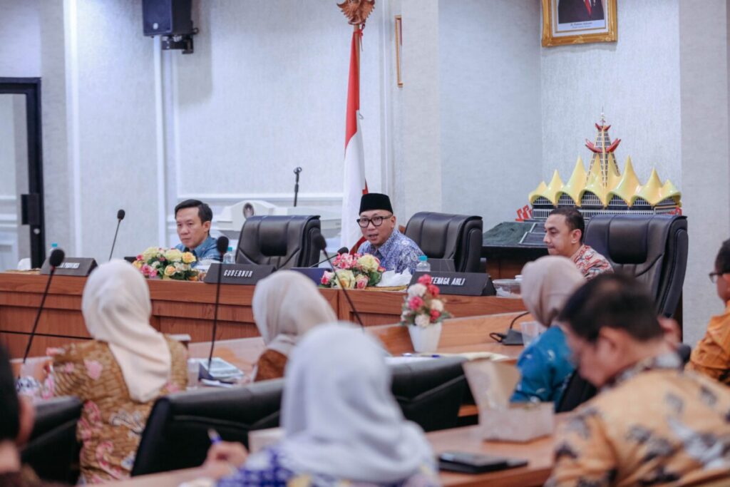 Pimpin Rakor, Gubernur Lampung Dorong OPD Optimalkan PAD Provinsi Lampung, di Tengah Keterbatasan Fiskal