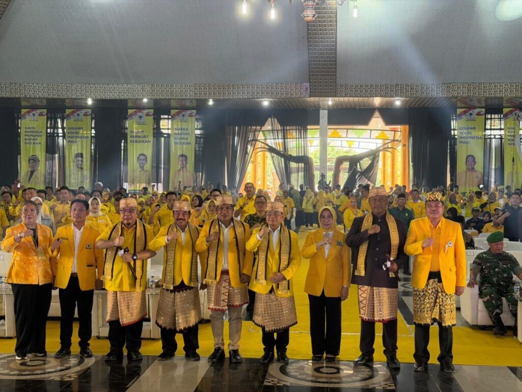 Musda ke-XI Partai Golkar Lampung Tengah, Hanan A Rozak: Golkar Harus Tampil Dengan Karya dan Gagasan Nyata Untuk Masyarakat