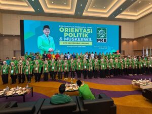 DPW PKB Lampung Resmi Dikukuhkan, Perkuat Konsolidasi dan Arah Politik Pelayanan