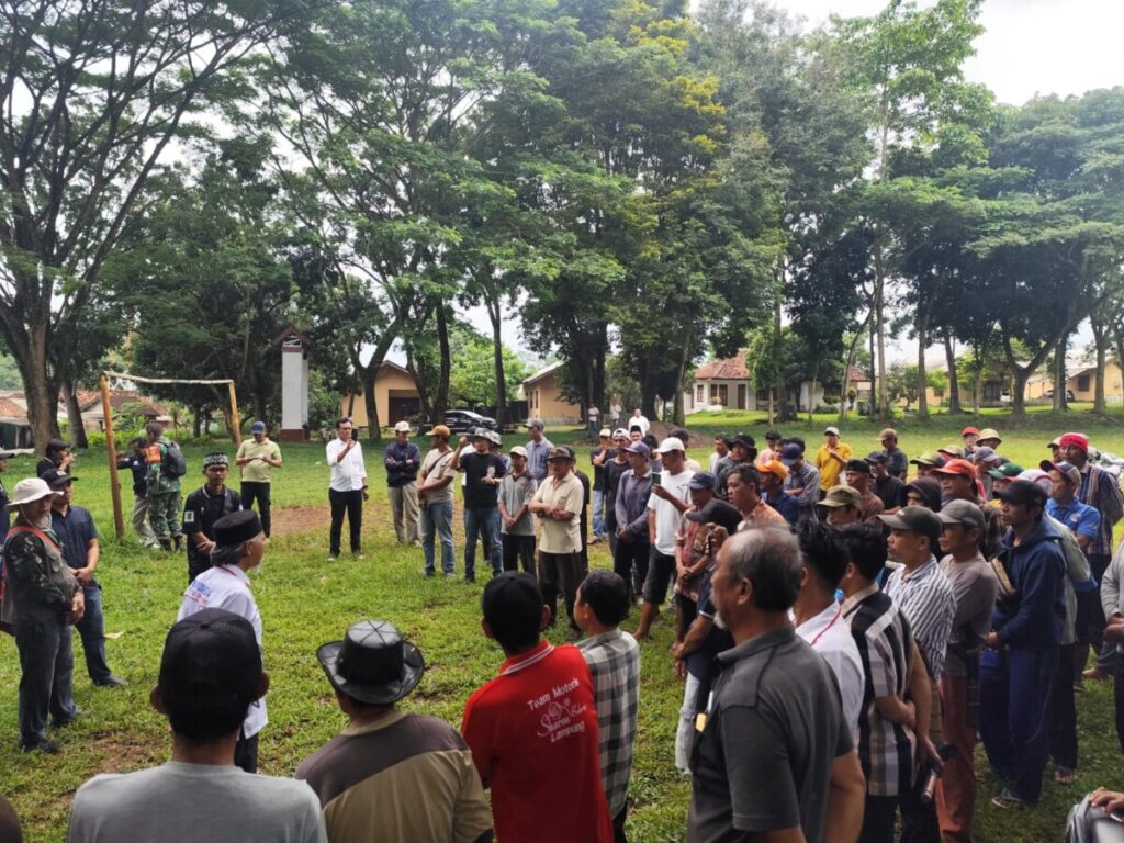 Ratusan Masyarakat Adat Way Lima Dirikan Posko Perjuangan, Tuntut Tanah Ulayat Dari PTPN 1 Regional 7 Unit Way Lima