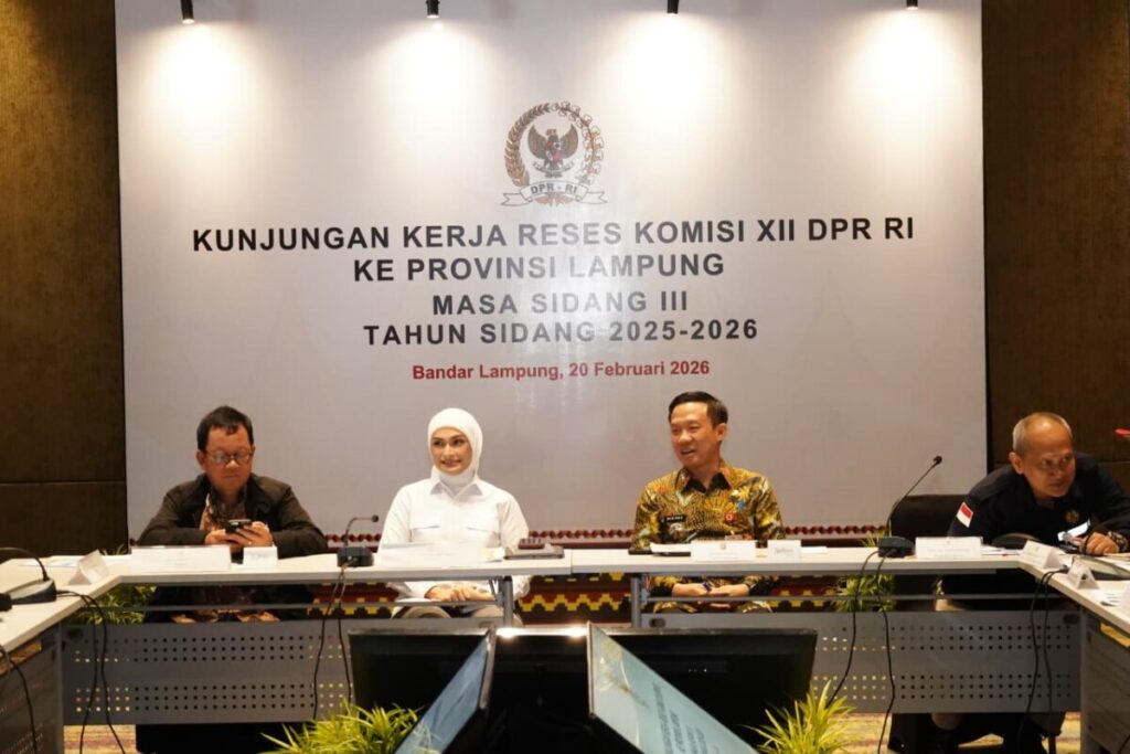 Pemprov Lampung Bersama Komisi XII DPR RI Bahas Pemanfaatan Energi di Provinsi Lampung