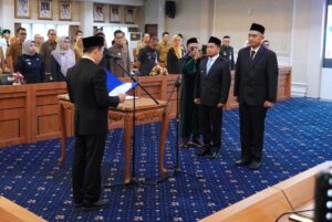 Sekprov Marindo Kurniawan Lantik M Zimi Skil sebagai Kadis Disperindag