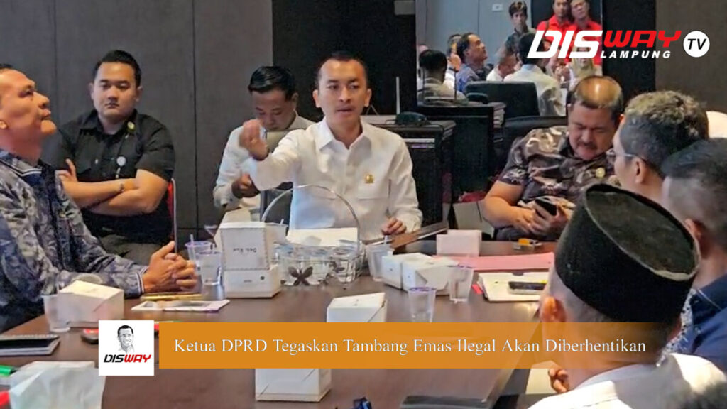 DPRD Pesawaran Gelar RDP, Ketua DPRD Tegaskan Tambang Emas Ilegal Akan Diberhentikan