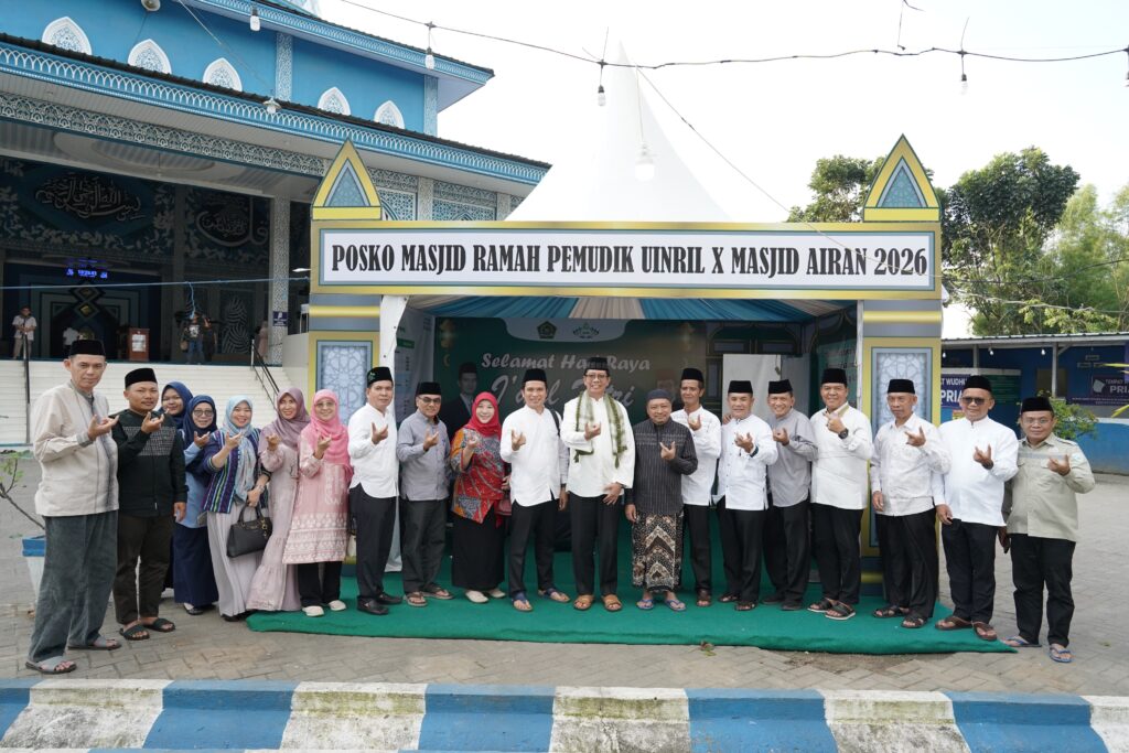 UIN Raden Intan Lampung Gandeng Masjid Raya Airan Dirikan Posko Ramah Pemudik
