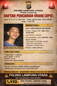Polres Lampung Utara Kejar DPO Pelaku Pemerkosaan!