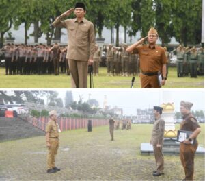 Wakil Ketua Komisi I DPRD Provinsi Lampung Pimpin Upacara Bersama Forkopimda Tahun 2026