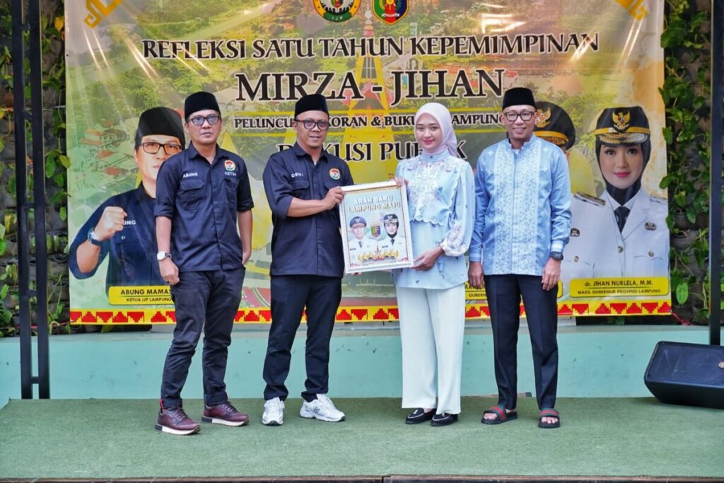 Satu Tahun Kepemimpinan Mirza–Jihan, IJP Lampung Luncurkan Koran dan Buku Reflexi