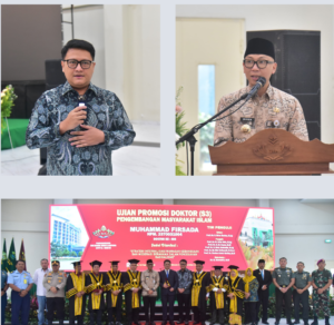 Ketua DPRD dan Gubernur Lampung Hadiri Promosi Doktor Muhammad Firsada di UIN RIL