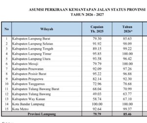 Dari Desa ke Kota: Strategi Pemprov Lampung Perkuat Jalan Provinsi di Wilayah Kabupaten