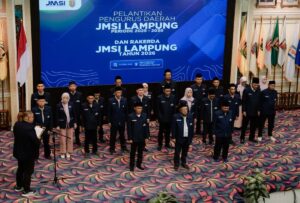 JMSI Lampung Resmi Dilantik, Siap Tancap Gas Hadapi Era Digital dan AI