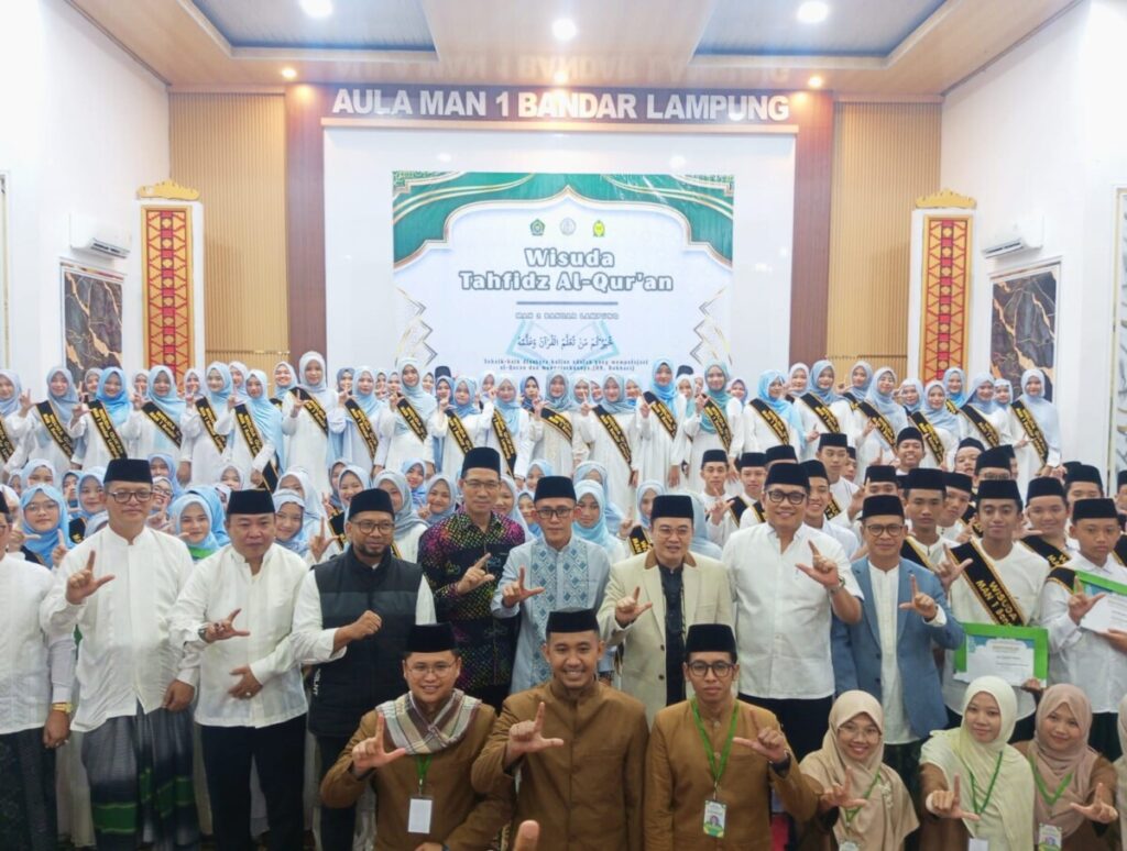 Cetak Generasi Qurani, 172 Siswa MAN 1 Bandar Lampung Diwisuda Tahfidz
