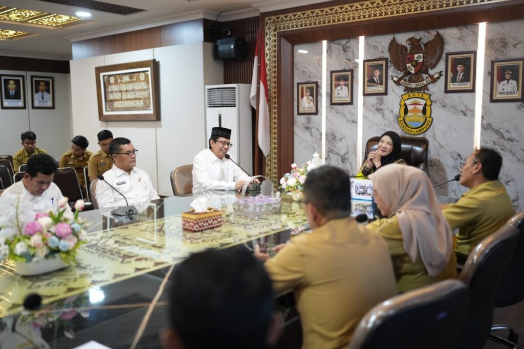 Lanjutkan Sinergi, Rektor dan Pimpinan Baru UIN RIL Audiensi dengan Walikota Bandar Lampung