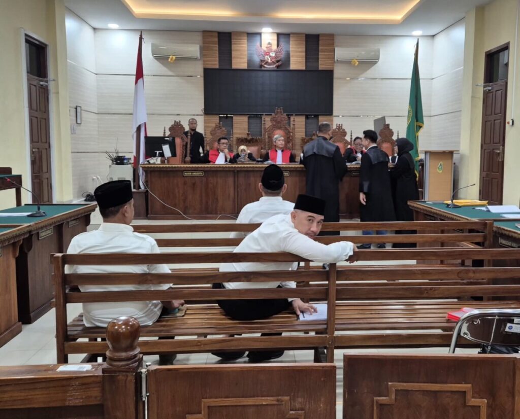 Sidang Korupsi SPAM Pesawaran Memanas, Lima Terdakwa Ajukan Eksepsi