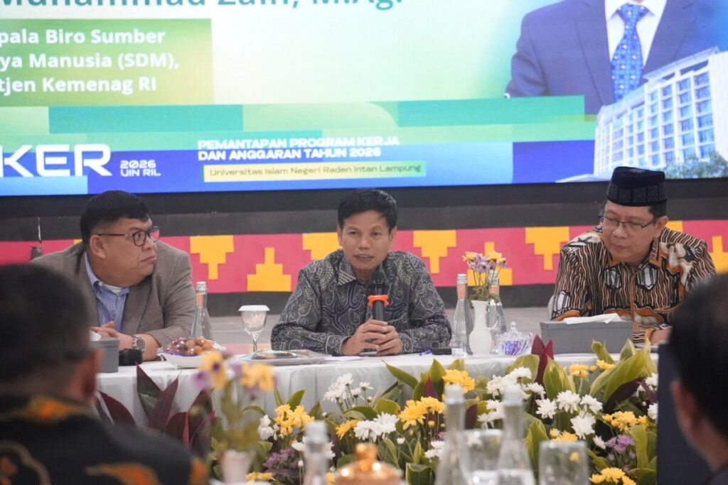 Raker UIN RIL 2026, Karo SDM Kemenag Dorong Peningkatan Tata Kelola ASN