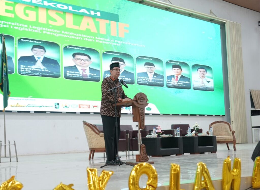 SEMA FTK UIN RIL Gelar Sekolah Legislatif, Rektor Pesankan Mahasiswa Responsif Terhadap Kondisi Global