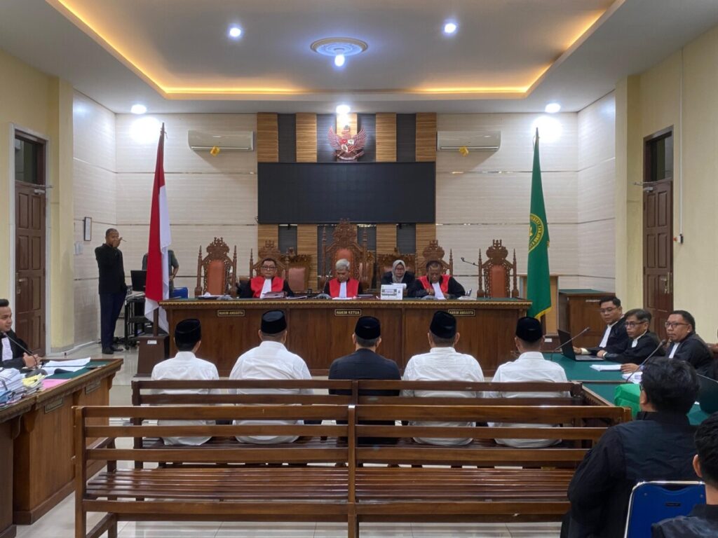 Sidang SPAM Pesawaran menguak fakta baru yang mengejutkan, Saksi Bongkar Dugaan Pemalsuan Tanda Tangan