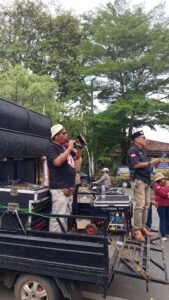 Juani Pimpin Aksi Damai Minta APH Tersangkakan Oknum Anggota KPU Korup Dana Hibah