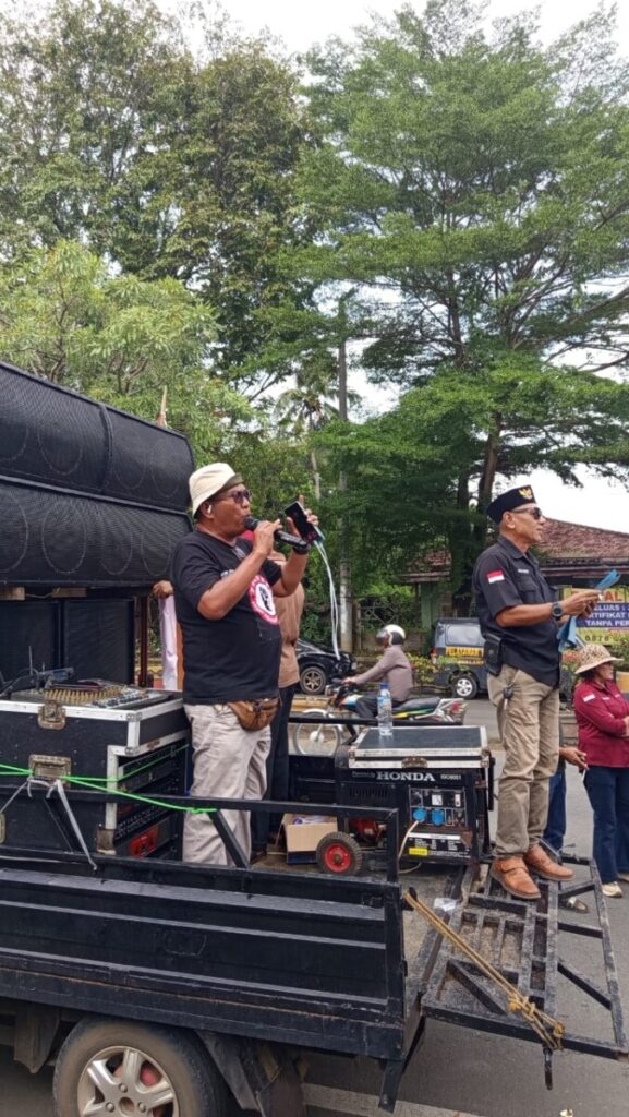 Juani Pimpin Aksi Damai Minta APH Tersangkakan Oknum Anggota KPU Korup Dana Hibah