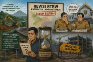 Disorat Soalnya Lambannya Revisi Perda RTRW, Ketua TKPRD Lampung Timur Angkat Bicara