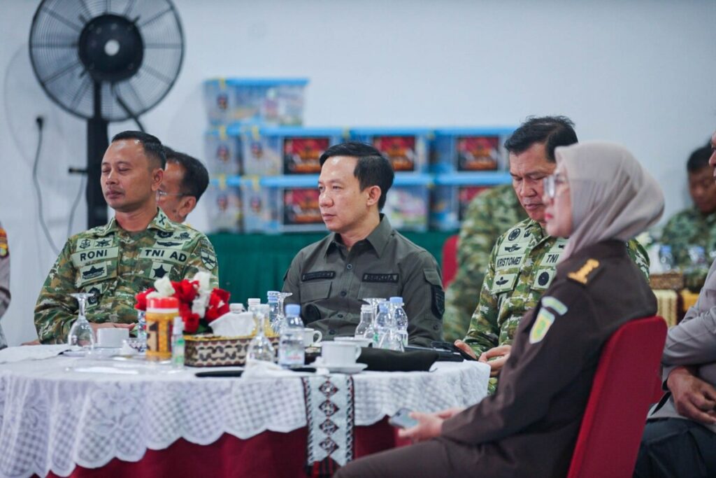 Sekdaprov Marindo Ikuti Peresmian 1.061 Kopdes Merah Putih oleh Prabowo
