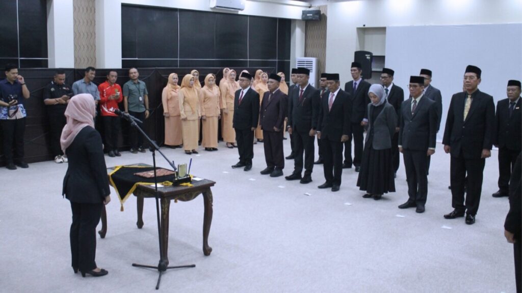 Rotasi Besar Eselon II, Bupati Ela Lantik Sejumlah Pejabat Strategis di Pemkab Lampung Timur