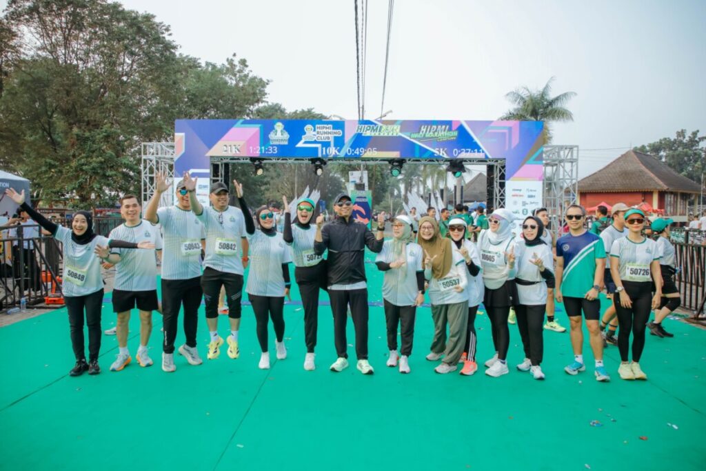 Gubernur Mirza Bersama Ketum BPP Hipmi Meriahkan Half Marathon Lampung 2026 yang Digelar Hipmi Lampung